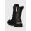 Just Cavalli botine femei, culoarea negru, cu toc plat, 75RA3S90 ZS984 PK3