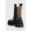 Gant ghete chelsea de piele Prepnovo femei, culoarea bej, cu toc plat, 27553364.G241