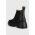 Copenhagen ghete chelsea de piele femei, culoarea negru, cu toc plat, CPH155 vitello