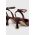 Alohas pantofi cu toc Cinderella culoarea maro, S00314.30