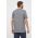 BOSS tricou din bumbac culoarea gri, neted