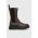 Alohas ghete chelsea de piele Armor femei, culoarea maro, cu platforma, S00034.30