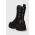 Marc O'Polo bocanci de piele femei, culoarea negru, cu platforma, 30918076301100 MM2M3017