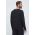 HUGO longsleeve lounge culoarea negru, neted