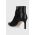 BOSS cizme de piele Janet femei, culoarea negru, cu toc cui, 50503670