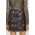Bruuns Bazaar fusta culoarea negru, mini, drept
