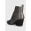 Answear Lab botine femei, culoarea argintiu, cu toc drept, izolare usoara