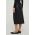 Answear Lab fusta culoarea negru, midi, drept