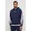 adidas bluza barbati, culoarea albastru marin, cu glugă, cu imprimeu