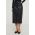 Answear Lab fusta culoarea negru, midi, drept