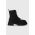 Answear Lab bocanci femei, culoarea negru, cu toc plat, izolat