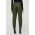 MICHAEL Michael Kors pantaloni femei, culoarea verde, drept, high waist