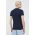 Superdry tricou din bumbac barbati, culoarea albastru marin, neted