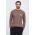 adidas Originals longsleeve din bumbac culoarea maro, cu imprimeu