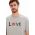 Desigual tricou barbati, culoarea gri, cu imprimeu