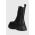Chiara Ferragni ghete chelsea de piele femei, culoarea negru, cu platforma, CF3249_001