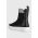 MICHAEL Michael Kors ghete chelsea de piele Emmett femei, culoarea negru, cu toc plat, 43H3EMFE5L