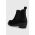 Camper botine din piele intoarsa Bonnie femei, culoarea negru, cu toc drept, K400717.001