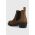 Camper botine din piele intoarsa Bonnie femei, culoarea maro, cu toc drept, K400717.002