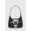Moschino Jeans poseta de piele culoarea negru