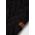 Buff fular din amestec de lana culoarea negru, neted