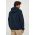 Barbour bluza barbati, culoarea albastru marin, cu glugă, neted