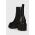 Dkny ghete chelsea de piele Patria femei, culoarea negru, cu toc drept, K3340304
