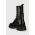Gant cizme de piele Meghany femei, culoarea negru, cu toc plat, 27551404.G00