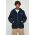Barbour bluza barbati, culoarea albastru marin, cu glugă, neted