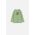 Coccodrillo longsleeve din bumbac pentru bebeluși culoarea verde, cu imprimeu