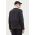 Hollister Co. geaca jeans barbati, culoarea negru, de tranzitie
