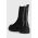 Barbour ghete chelsea de piele B.Intl Whitlock femei, culoarea negru, cu toc plat, LFO0624BK12