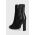 GOE cizme de piele femei, culoarea negru, cu toc drept, izolare usoara, MM2N4045.BLACK