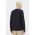 Abercrombie & Fitch longsleeve din bumbac culoarea negru, neted
