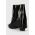Answear Lab botine femei, culoarea negru, cu toc drept