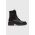 AllSaints cizme de piele Dusty femei, culoarea negru, cu toc plat, WF0048Z