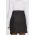 Bruuns Bazaar fusta culoarea negru, mini, creion