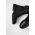 Answear Lab bocanci de piele femei, culoarea negru, cu platforma