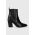 Wojas cizme de piele femei, culoarea negru, cu toc drept, 5523551