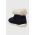 Pom D'api cizme de iarna pentru copii din piele intoarsa SWEET ZIP FUR culoarea albastru marin