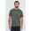 New Balance tricou din bumbac barbati, culoarea verde, cu imprimeu