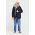 Hollister Co. geaca barbati, culoarea negru, de iarna