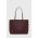 Tory Burch poseta de piele culoarea bordo