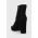 Answear Lab botine femei, culoarea negru, cu toc drept