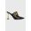 Karl Lagerfeld slapi de piele Debut femei, culoarea negru, cu toc cui, KL32015F