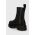 Vagabond Shoemakers botine din piele intoarsa COSMO 2.0 femei, culoarea negru, cu platforma, izolat, 5459.309.21