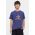Converse tricou din bumbac barbati, culoarea albastru marin, cu imprimeu