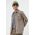 Hollister Co. camasa din lana culoarea maro, cu guler clasic, regular