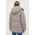 Abercrombie & Fitch geaca femei, culoarea gri, de iarna