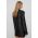 Rotate rochie culoarea negru, mini, mulata